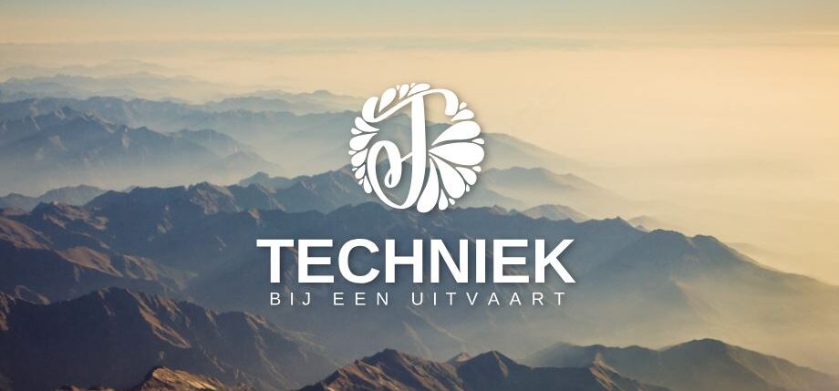 Techniek bij een uitvaart